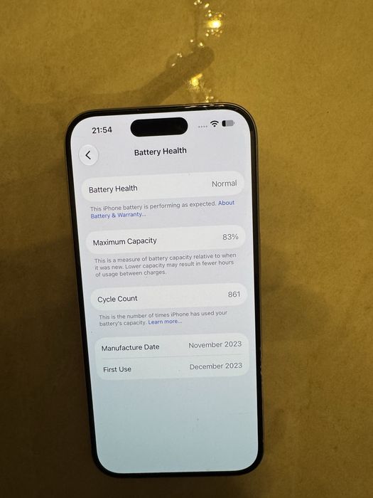 iPhone 15 pro 256GB
