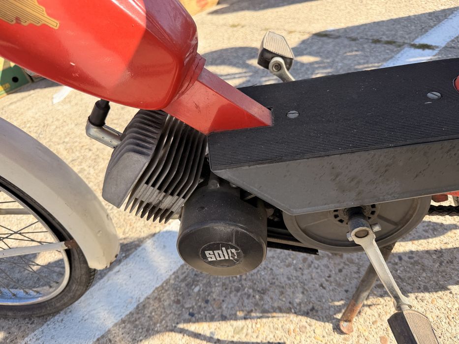 Vand motocicleta cu pedale Solo cu acte