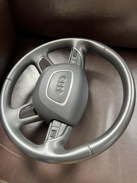 Volan Complet Audi A6 4G Facelift 2016 inclusiv Airbag si comenzi