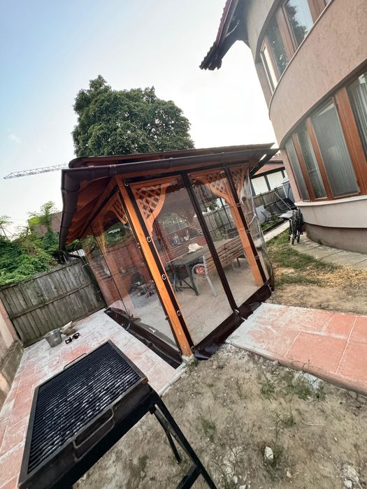 Folie premium Cristal transparenta terase, terasa, foisor tratata UV