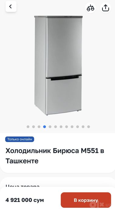 Холодильник Бирюса