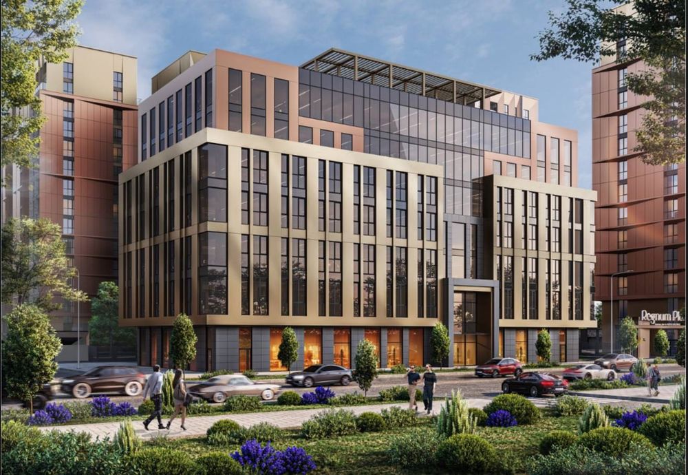 Regnum Plaza Продается Нежилое Помещение 368 м2 коробка Мирзо-Улугбек