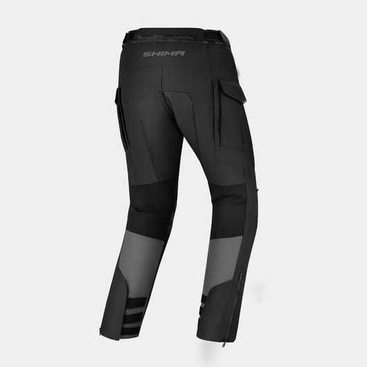 Мъжки текстилен мото панталон,SHIMA HERO 2.0 Black,подплати,протектори