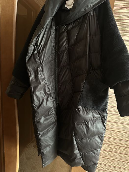 Пуховик б/у, размер 52-54