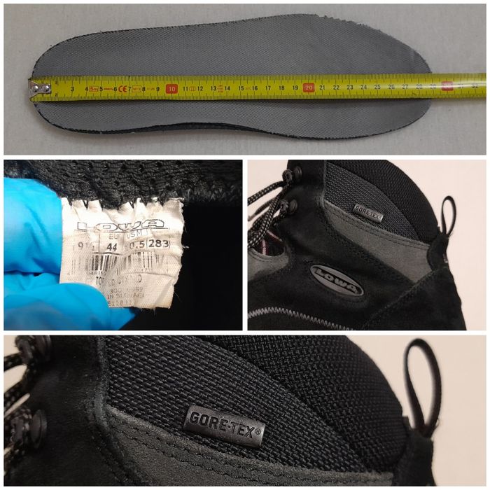 Ghete Lowa Torped Gore Tex, piele naturală, munte, nr 44 EU