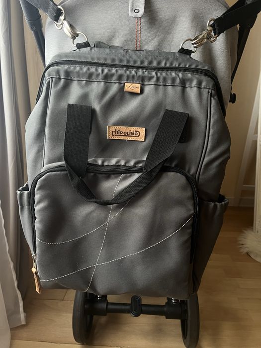 Количка Cybex Eezy S+ 2 Lava Grey + Подарък раница Chipolino