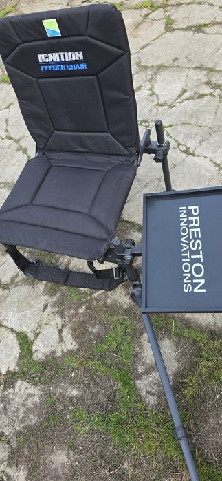 Scaun feeder preston ignition + accesorii