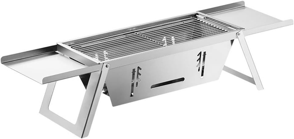 Преносимо сгъваемо барбекю от неръждаема стомана + Подарък ръкавици и