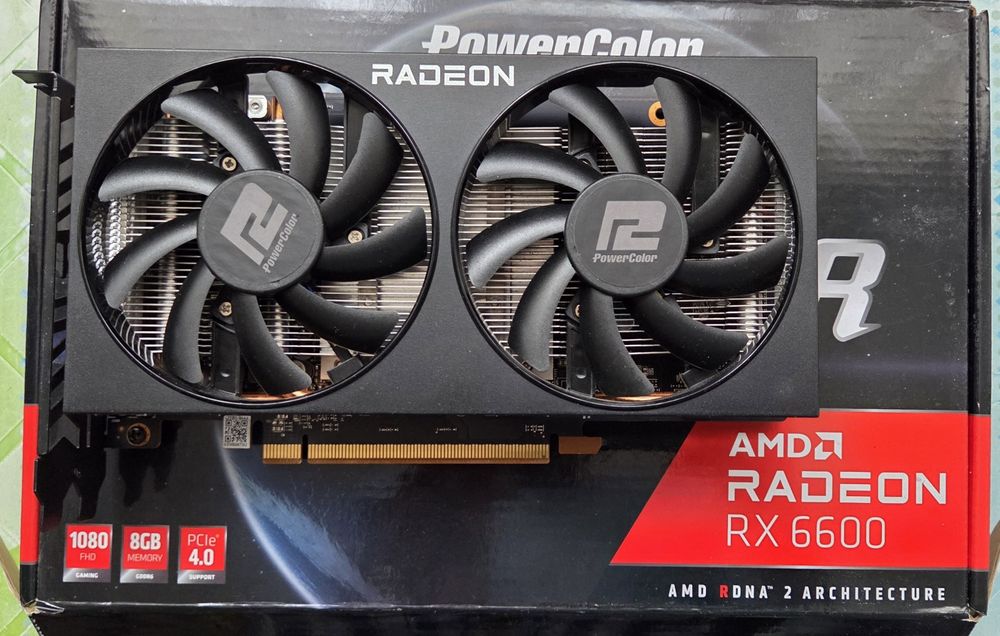 Placa Video RX6600, 8Gb DDR6, stare impecabila