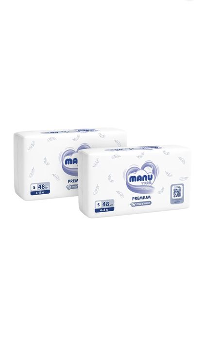 Подгузники детские ману 4-8 кг