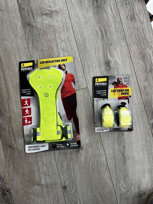 Bretele reflectorizante led