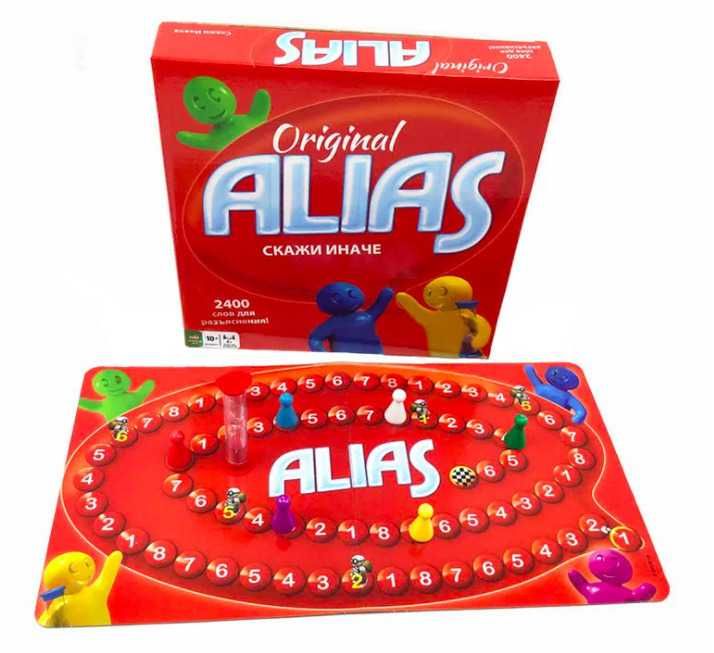 настольная игра ALIAS настолка