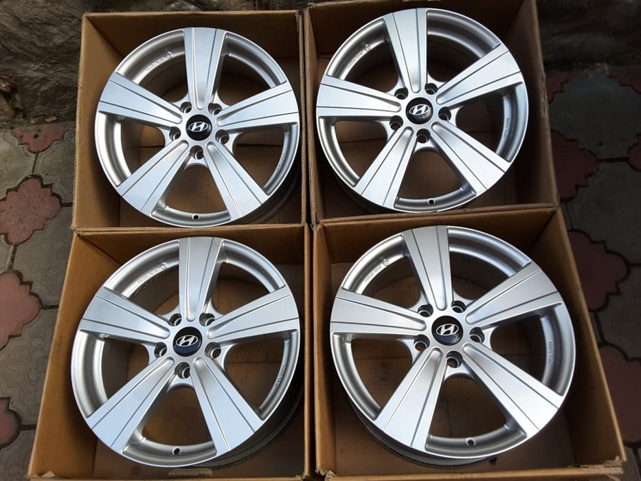 jante aliaj 17; 5x114,3; Hyundai Tucson, Kona, Elantra, ix35
