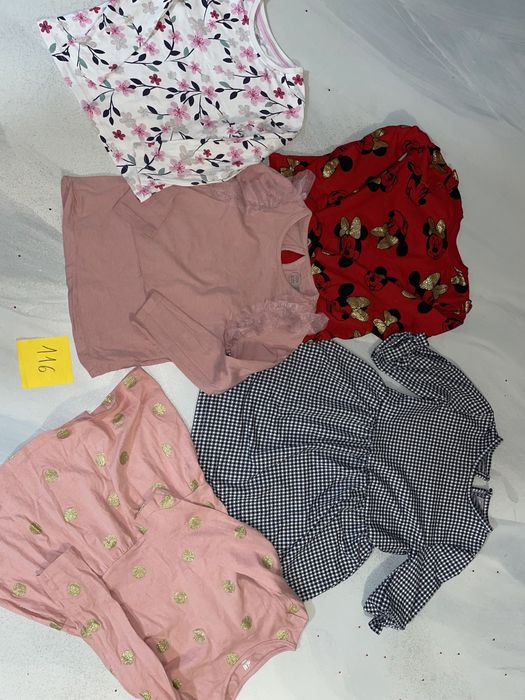 Set Pantaloni trapezi 116 ,60 lei toți ,bluzite  fetita marimea 116