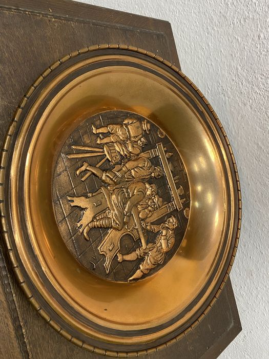 Медно пано за стена Германия 1950 1965