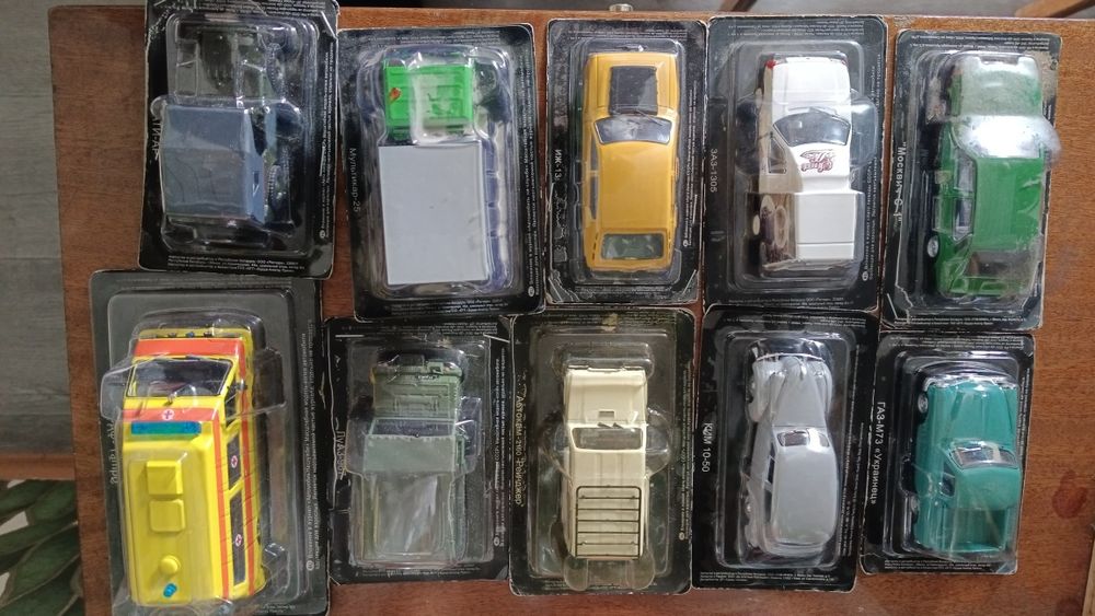 Модели автомобилей 1/43