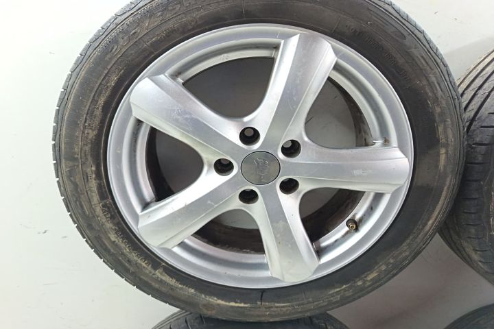 Set jante aliaj cu anvelope vara 205/55R16 Debica 7Jx16H2 ET40 5x112