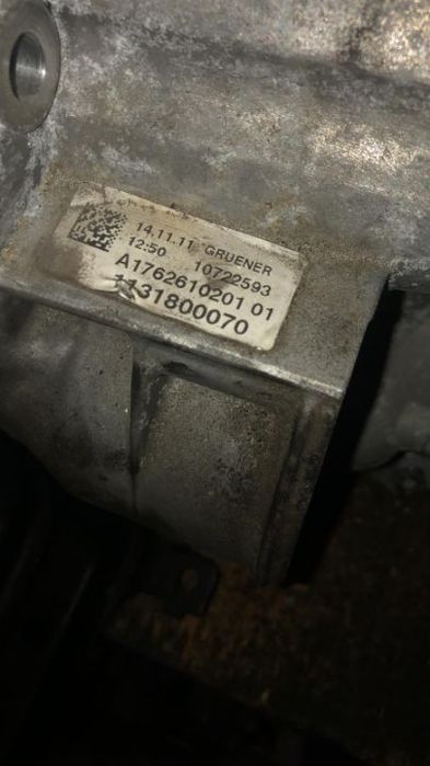 Cutie manuala mercedes b class 1.8 cdi a 1762610201