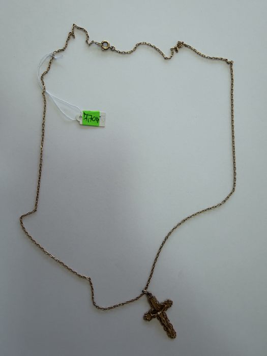 Мъжки синджир с кръст 7,70гр