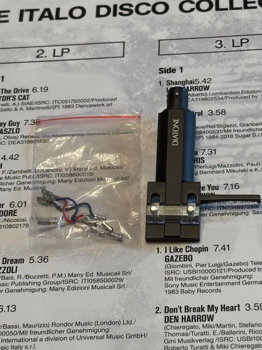 Шелл DIATONE для винилового проигрывателя.