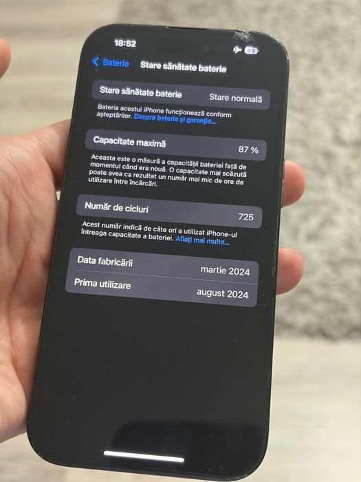 IPhone 15  culoare negru