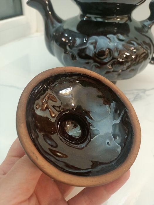 Глиняный чайник 1,2 литра