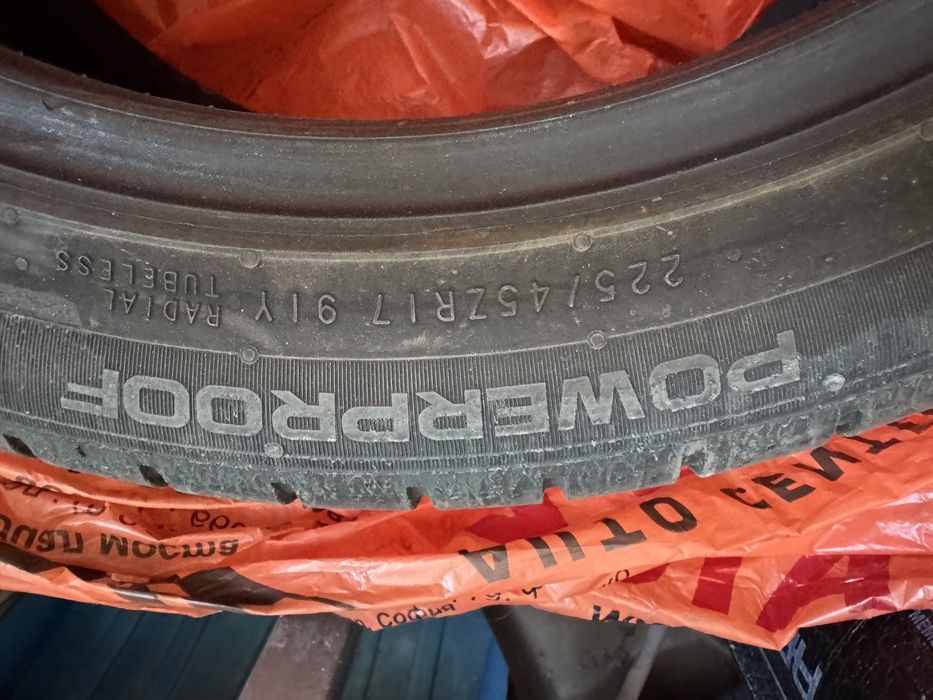 2бр. Летни гуми 225/45/R17 Nokian Powerproof