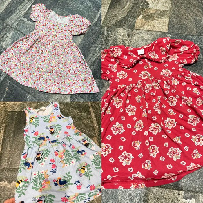 Летни рокли за момичета 110 110  NEXT LC WAIKIKI H&M разпродажа