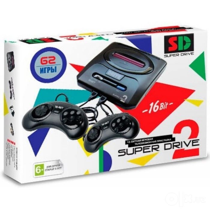 Игровая телевизионная приставка(консоль)Sega Mega Drive-Сега