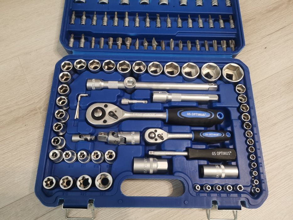 Trusa chei/ scule auto 108piese ,trusa tubulare 108 piese ch-vanadium