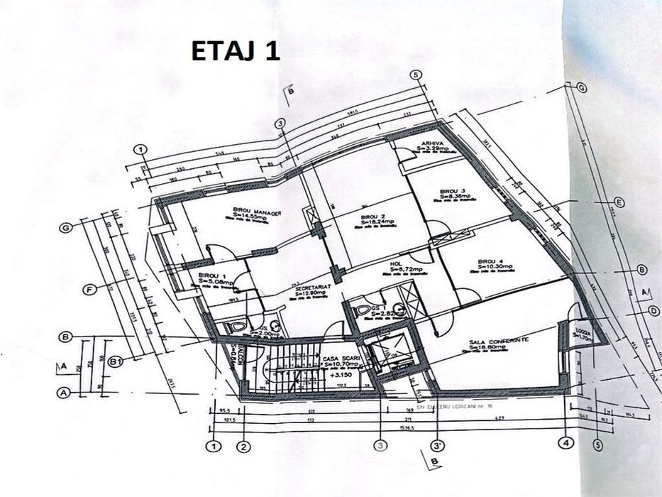 Spatii de birouri - Piata Unirii - 125 mp