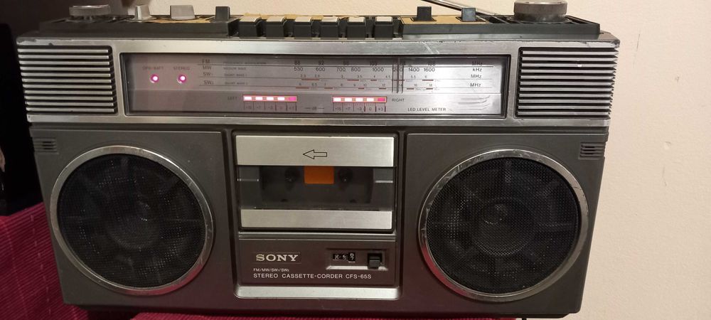 Radiocasetofon Sony CFS 65 S