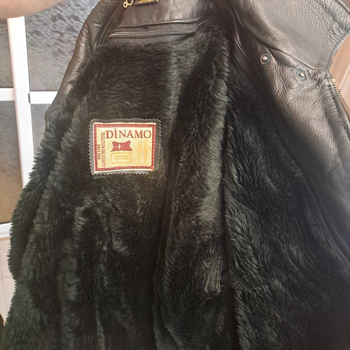 Зимна шуба,естествена кожа