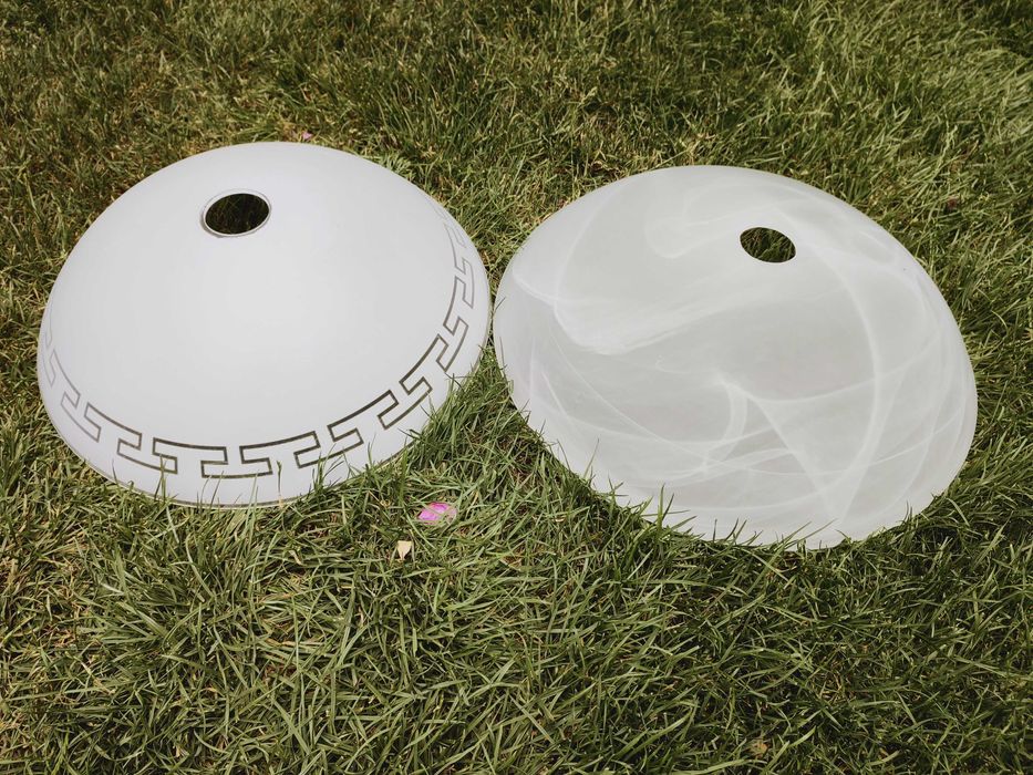 Стъклен плафон за висяща лампа