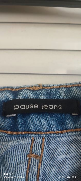 Оригинални дънкови къси панталонки Pause Jeans, модел KET, размер M