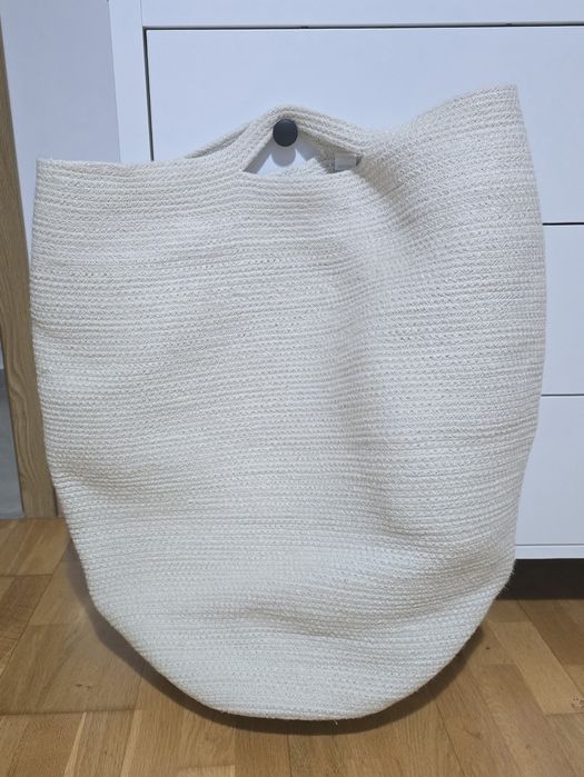 Кош за пране от юта HM, идея за декорация, детсщи играчки, саксия