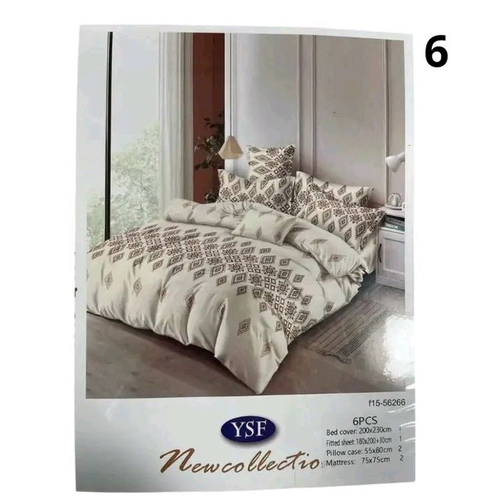 Луксозен спален комплект от 6 части
намален на 65лв