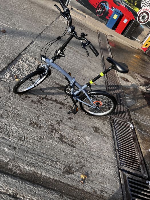 VÂND Bicicletă pliabilă Fold 120 gri