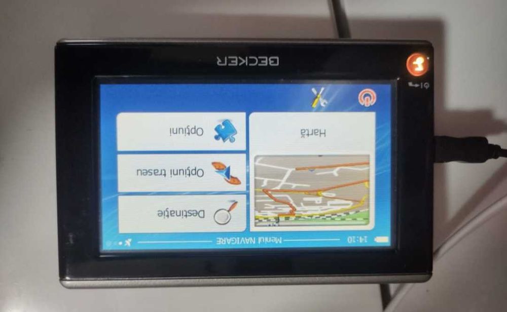 Gps cu harta functional