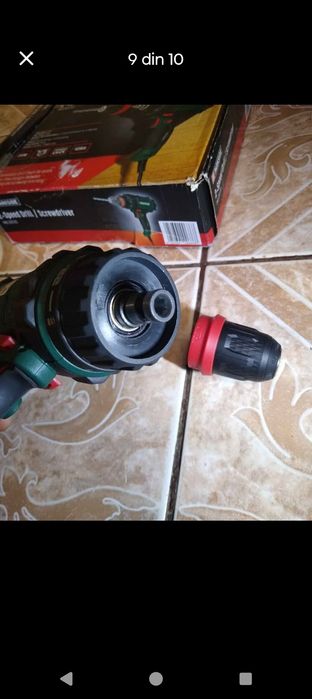 Masina de insurubat si gaurit PARKSIDE PNS300,
cu doua trepte de turaț