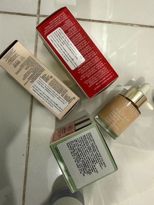 Козметика Este Lauder, Guerlain, Clarins, Kylie cosmetics