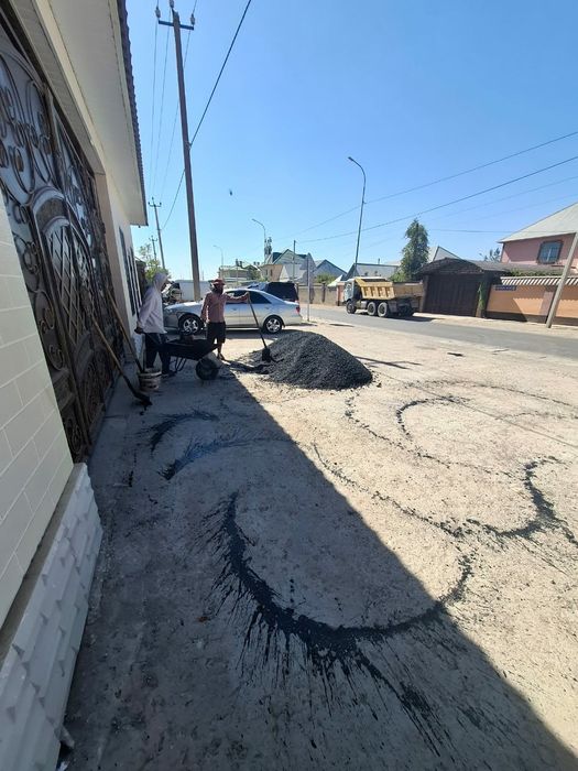 Укладка асфальта