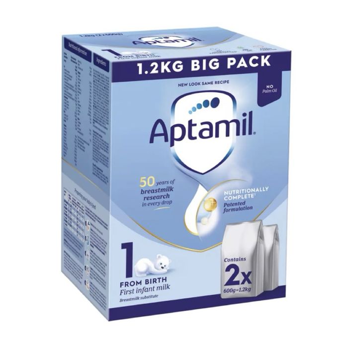 Топ цени Aptamil 800 g и 1,2 кг, внос от Великобритания