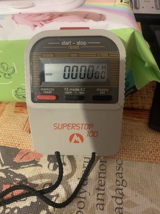 Хронометър Superstop 100, Работещ