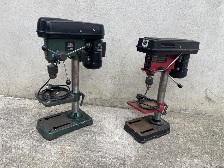 Bormasina de banc cu coloana model vechi