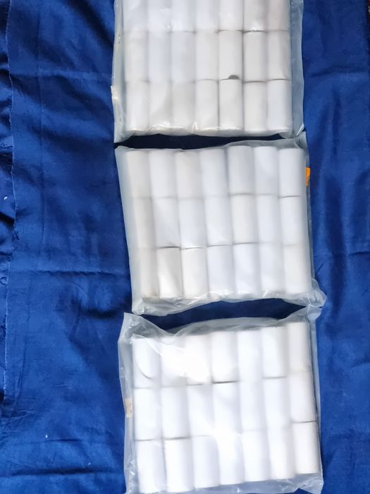 Чековая лента ширина стандарт переносного терминала.  21 шт/пачка