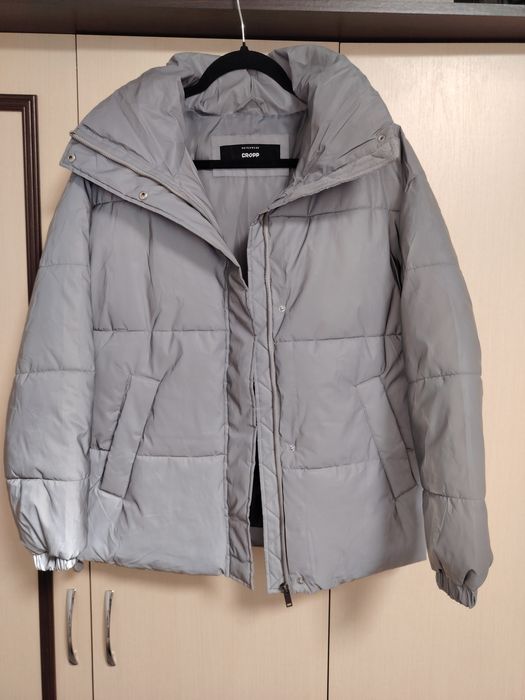 Светлоотразително топло дамско яке S