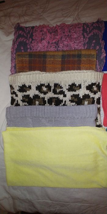 Шалове, различни дебелини и разцветки