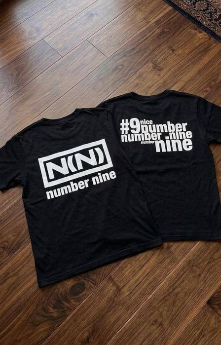 NumberNine футболку черные