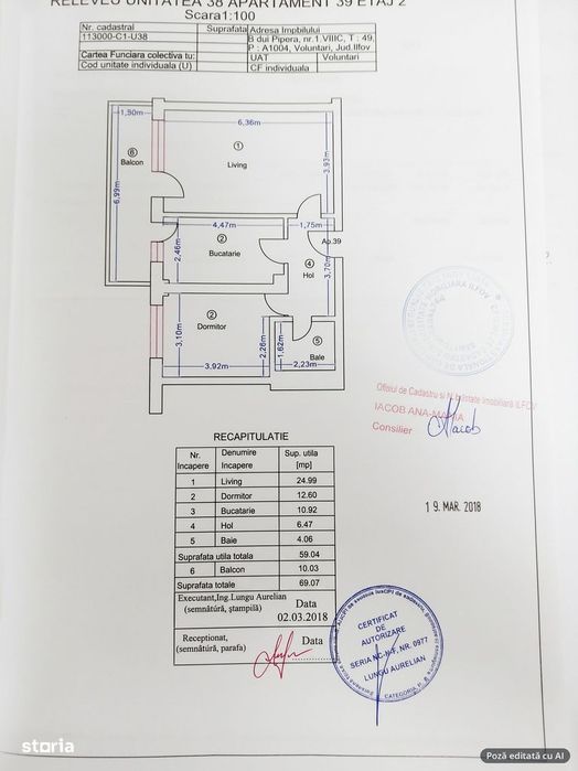 Apartament elegant cu 2 camere  Pipera, în spatele Porche, 675 eur/lun